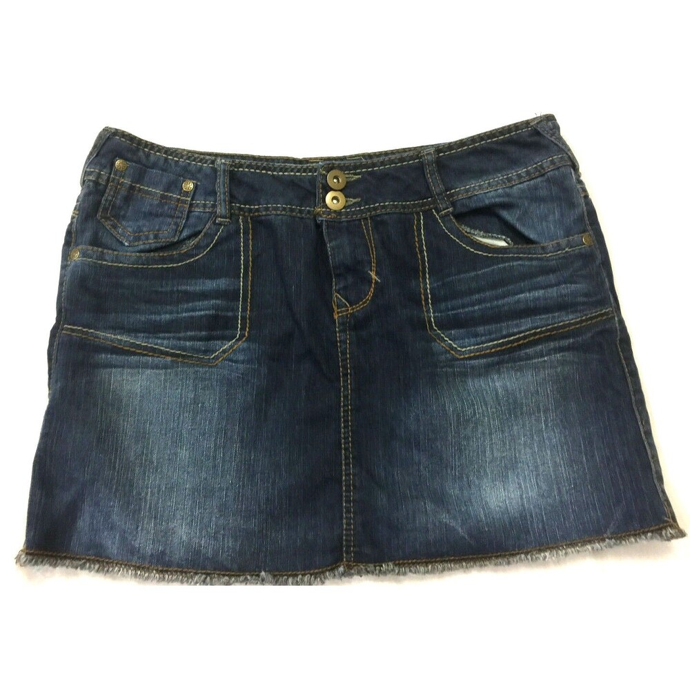 SO WOMENS JEANS SKIRT SIZE 7